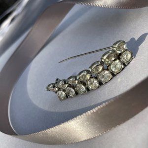 Antique Vintage Estate Rhinestone Pin Brooch